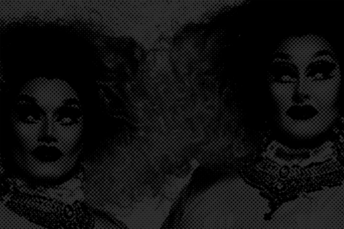 Two drag queens from the Rupal Drag Race series Dragula